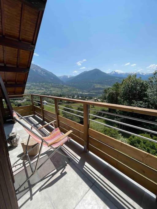 Gite Confort 15 Couchages, Vue Panoramique Montagne Hautes Alpes, Terrasses Embrun Luaran gambar