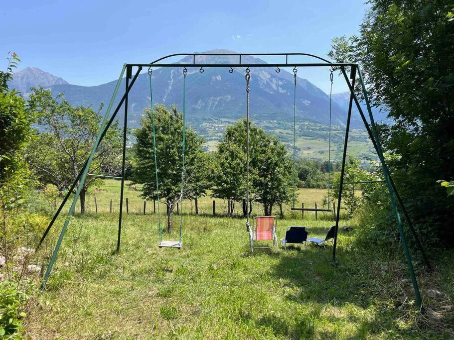 Gite Confort 15 Couchages, Vue Panoramique Montagne Hautes Alpes, Terrasses Embrun Luaran gambar