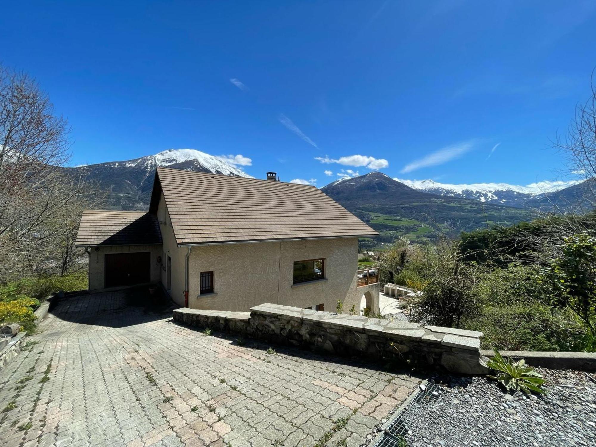 Gite Confort 15 Couchages, Vue Panoramique Montagne Hautes Alpes, Terrasses Embrun Luaran gambar